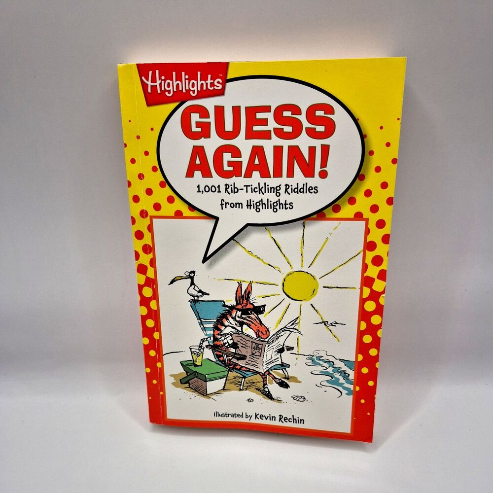 Guess Again!: 1,001 Rib-Tickling Riddles from Highlights(tm) 2012. - Picture 1 of 13